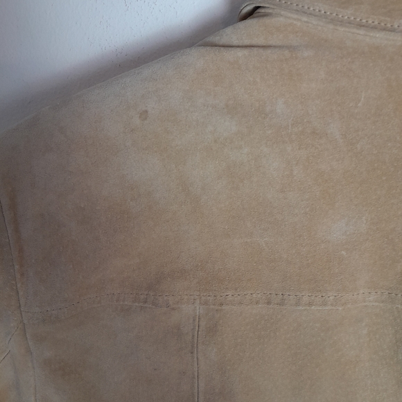 Preview Collection Leather Tan Jacket - Picture 10 of 12
